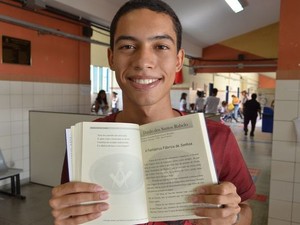 Danilo estudou com Lucas e também obteve um bom resultado (Foto: Marina Fontenele/G1)