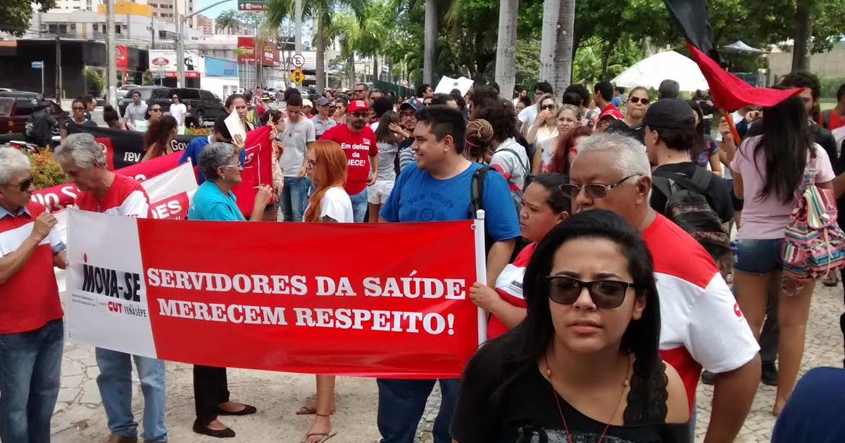 G1 Servidores Públicos Do Ceará Protestam Por Concurso Público Notícias Em Ceará 2918