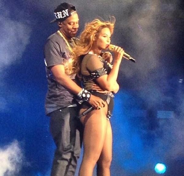Beyoncé e Jay-Z (Foto: Twitter / Reprodução)