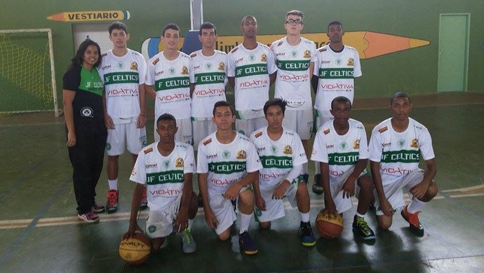 JF Celtics sub-15 Liga Carioca de Basquete (Foto: JF Celtics/Divulgação)