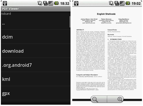 screenshot de PDF Viewer para Android