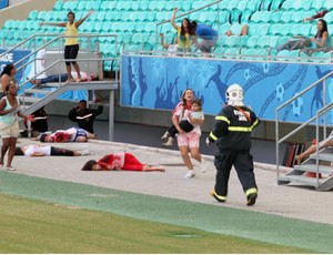 simulação; terrorismo; olimpíadas; arena fonte nova (Foto: Carla Ornelas/GOVBA)