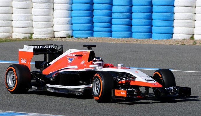 O MR03 finalmente deu as caras na pista andaluza de Jerez (Foto: Divulgação)
