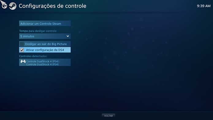 Ative a opção no Steam (Foto: Reprodução/Murilo Molina)