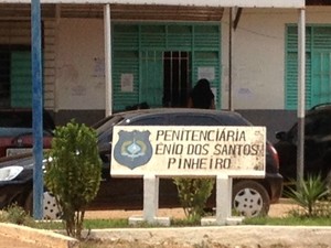 Penintenciária Estadual Ênio Dos Santos Pinheiro em Porto Velho (Foto: Hosana Morais/G1)