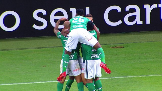VÍDEO: Dudu abre o placar para o Palmeiras