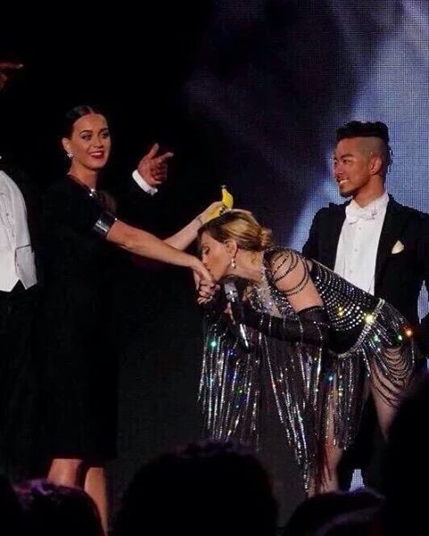 Katy Perry e Madonna (Foto: Reprodução/Instagram)