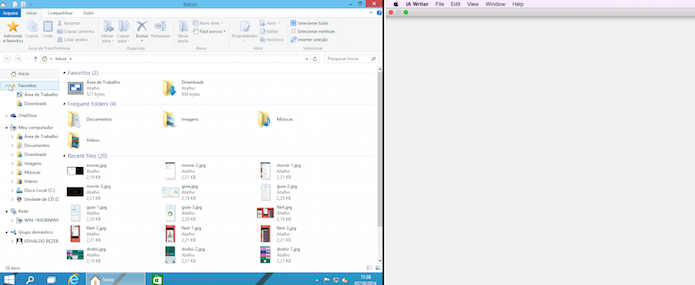 Maximizar do OS X agora está praticamente igual ao do Windows (Foto: Reprodução/Edivaldo Brito)