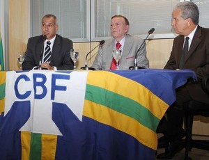 José Maria Marin em entrevista na CBF (Foto: Rafael Ribeiro/CBF)