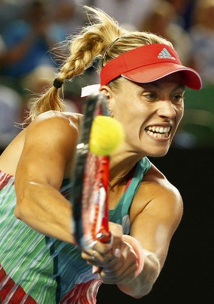 Angelique Kerber na decisão do Aberto da Austrália 2016 (Foto: Reuters)