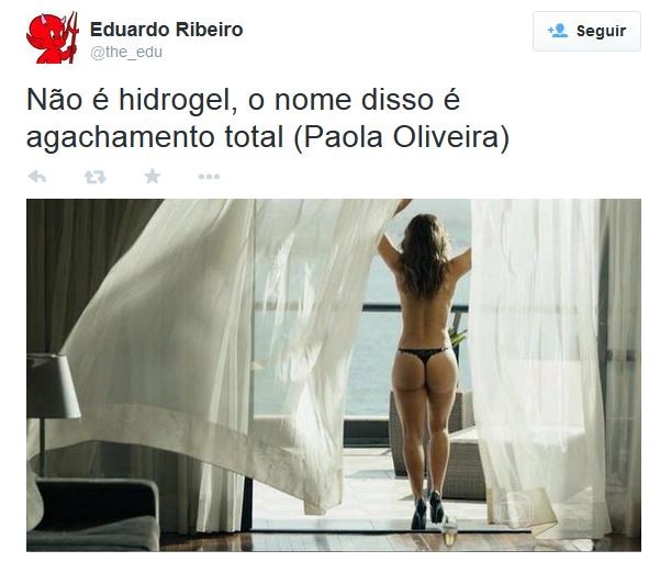  Eduardo Ribeiro (Foto: Twitter / Reprodução )