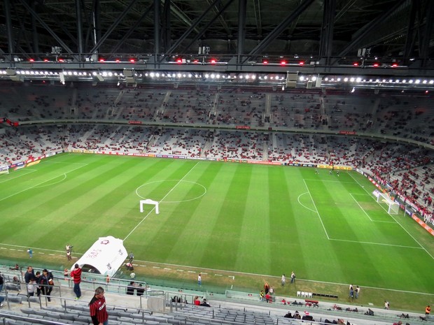 Arena da Baixada Atlético-PR Vasco (Foto: Fernando Freire)