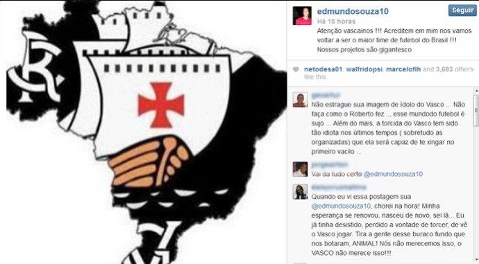 edmundo vasco instagram (Foto: Reprodução )