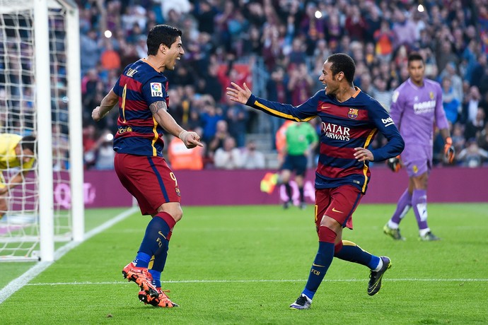 Suárez Neymar Barcelona (Foto: Reuters)
