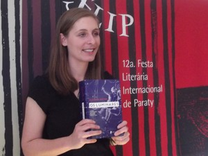 Escritora Eleanor Catton está na Flip 2014 para divulgar seu livro 'Os luminares'. (Foto: Paola Fajonni/G1)