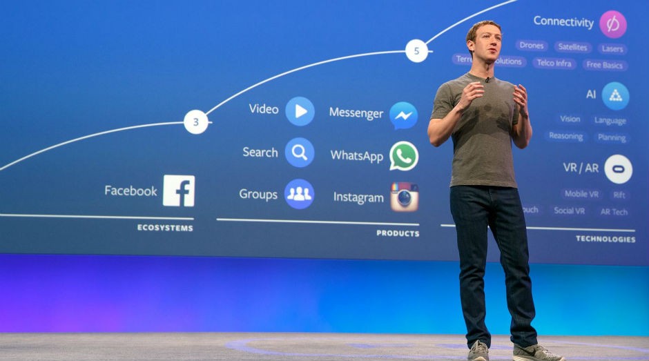 Mark Zuckerberg, durante anúncio dos resultados da empresa, em 2016 (Foto: Divulgação/Facebook)