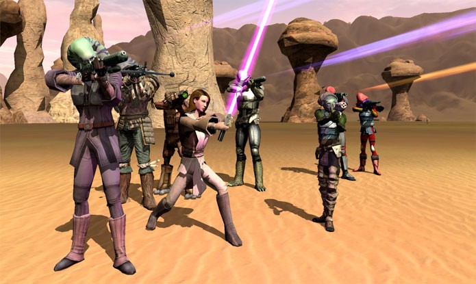 Star Wars Galaxies (Foto: Divulgação)