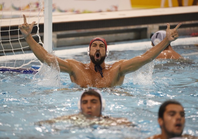 Polo aquático masculino, final, brasil, estados unidos (Foto: Reuters)