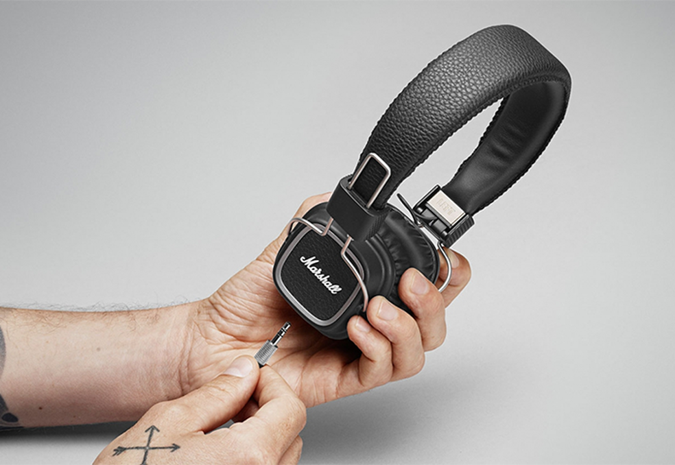 Marshall Major II tem opção Bluetooth com autonomia de até 30 horas (Foto: Divulgação/Marshall)