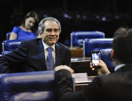 O senador Raimundo Lira (PMDB-PB) (Foto: Agência Senado)