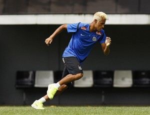 Neymar Santos treino (Foto: Ricardo Saibun / Divulgação Santos FC)