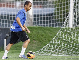Léo lateral Santos (Foto: Ricardo Saibun/Divulgação Santos FC)