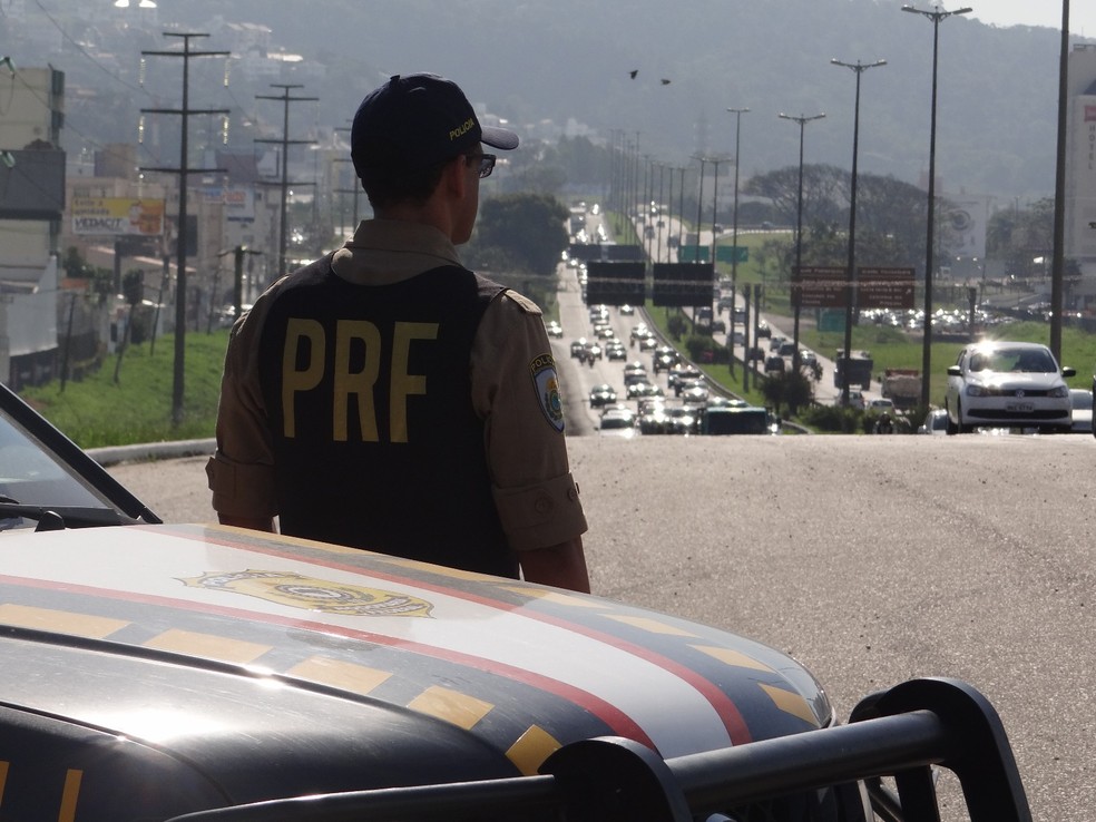 PRF em SC  terá reforço de policais de outros estados (Foto: PRF/Divulgação)