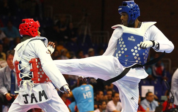 Diogo Silva taekwondo pan-americano (Foto: Luiz Pires/VIPCOMM)