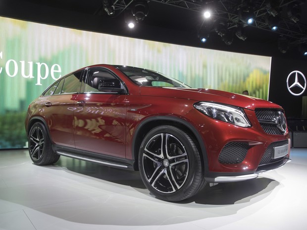 Novo Mercedes GLE Coupe é apresentado em evento para a imprensa na véspera da abertura do Salão de Detroit (Foto: REUTERS/Mark Blinch)