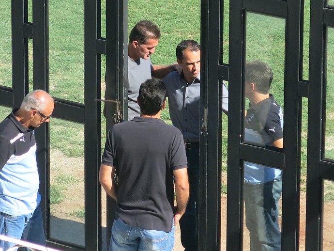 rodrigo caetano vagner mancini vasco botafogo (Foto: Edgard Maciel de Sá)