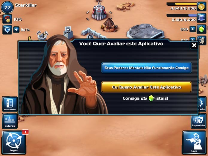 Star Wars Commander (Foto: Felipe Vinha/TechTudo)