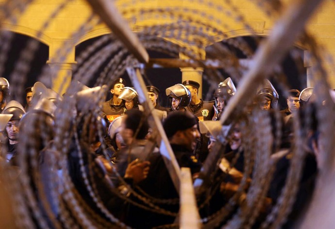 Tragédia no Egito Zamalek (Foto: Reuters)