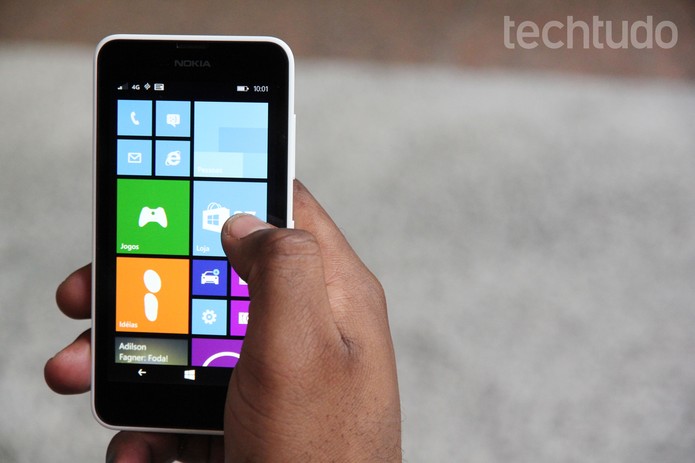 Lumia 635, smartphone com 4G e Windows Phone 8.1 (Foto: Tainah Tavares/TechTudo) Lumia 635, smartphone com 4G e Windows Phone 8.1 (Foto: Tainah Tavares/TechTudo)