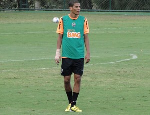 Leonardo Silva treino Atlético-MG (Foto: Fernando Martins)