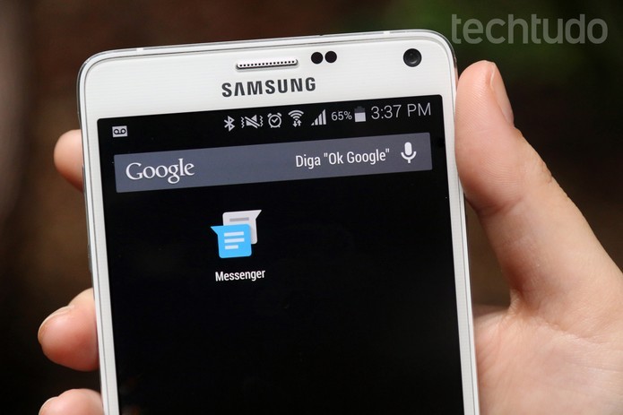 Google Messenger: apague mensagens sem sumir com a conversa do histórico (Foto: Lucas Mendes/TechTudo)