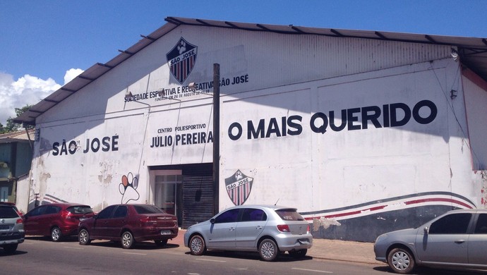 Sede administrativa do São José; Amapá (Foto: John Pacheco/GE-AP)