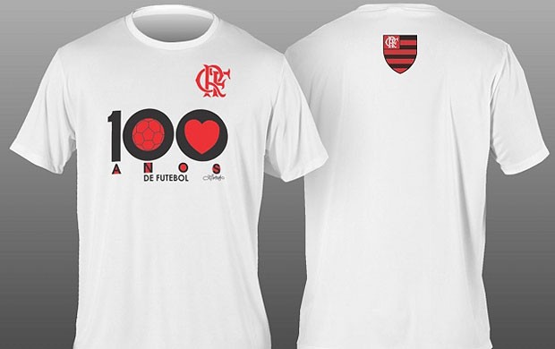 Camisa 100 anos de futebol do Flamengo (Foto: Divulgação)