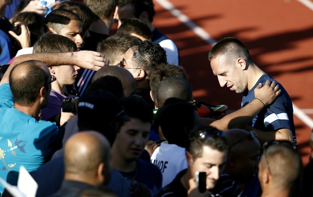 Franck Ribéry França (Foto: AFP)
