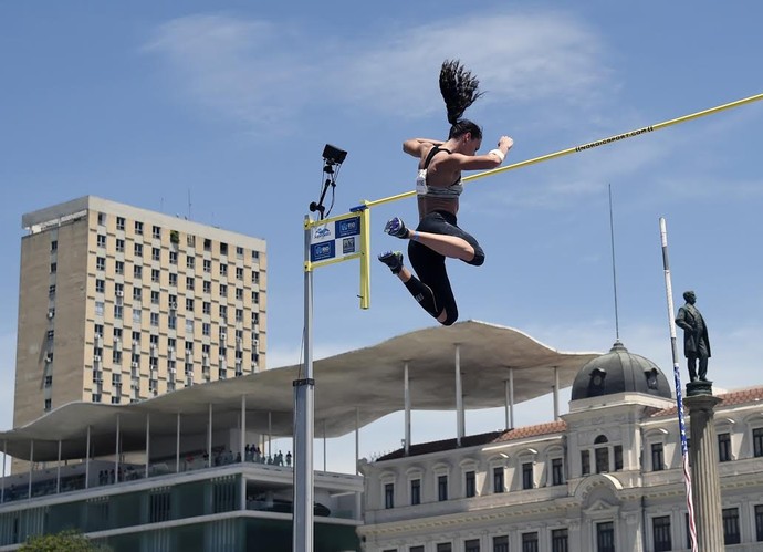 Demi Payne Super Salto atletismo (Foto: André Durão)