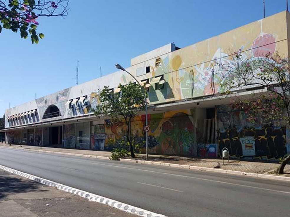 O Espaço Cultural Renato Russo, na W3 Sul, em Brasília (Foto: Luciana Amaral/G1)