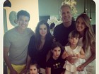 Rafa Justus comemora aniversário com pais e amigos em Miami
