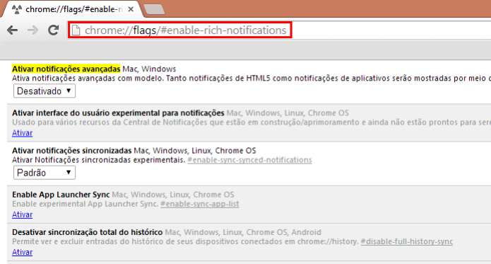 Insira esse comando para ligar as notificações (Foto: Reprodução/Paulo Alves) (Foto: Insira esse comando para ligar as notificações (Foto: Reprodução/Paulo Alves)) Insira esse comando para ligar as notificações (Foto: Reprodução/Paulo Alves) (Foto: Insira esse comando para ligar as notificações (Foto: Reprodução/Paulo Alves))