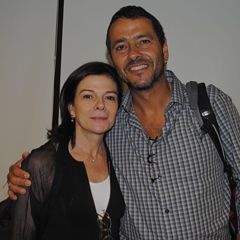 Tessy Callado e Marcos Palmeira (Foto: Felipe Paiva)