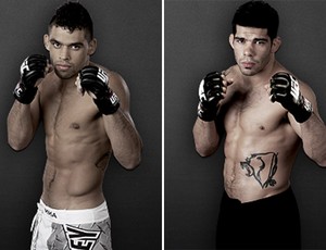 Montagem MMA - Renan Barão e Raphael Assunção (Foto: Reprodução/UFC)