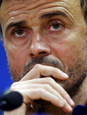 Luis Enrique treinador do Barcelona (Foto: Reuters)
