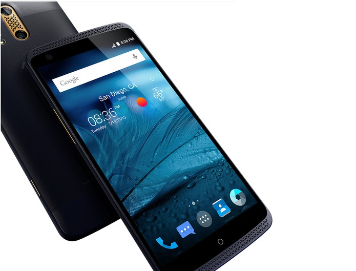 Design elegante promove uma tela ampla de 5,5 polegadas (Foto: Divulgação/ZTE)