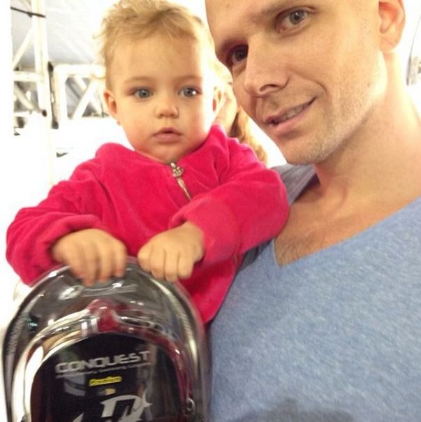 Fernando Scherer e a filha, Brenda (Foto: Instagram / Reprodução)