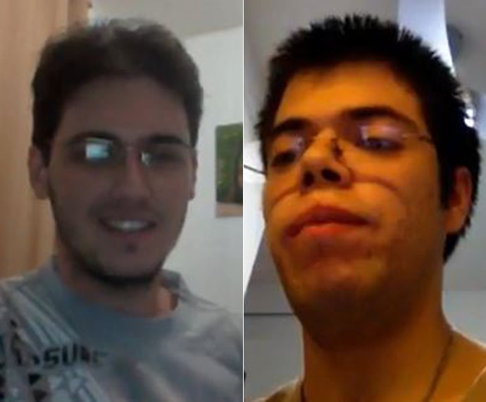 Caetano e João mandam vídeo com suas opiniões sobre o 'The Voice' (Foto: Gshow)