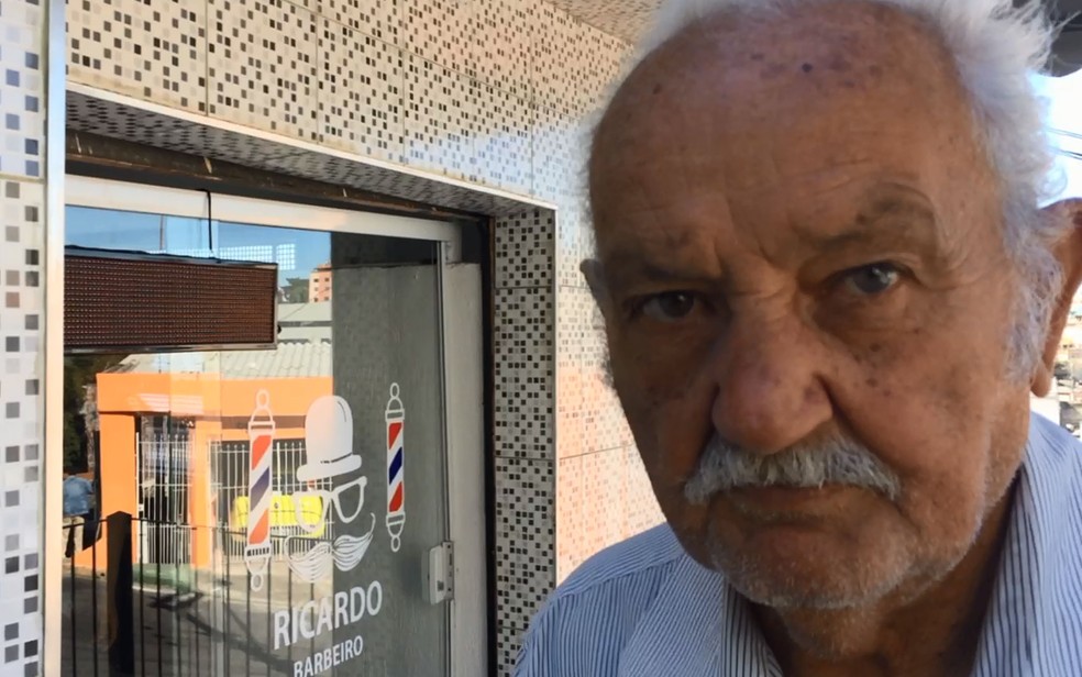 Anércio Cordiolli chegou a alugar um salão de cabeleireiros para Thiago, que gostava de cortar os cabelos da vizinhança (Foto: Kleber Tomaz/G1)