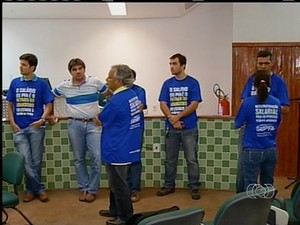 Servidores do Incra paralisam atividades (Foto: Reprodução/TV Anhanguera TO)